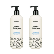 1+1 몽디에스 베이비 유아 바디워시 올인원 바스 앤 샴푸 400ml, 1개