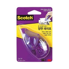 Scotch 쓰리엠 수정테이프형 한손 양면테이프 본품 8.4mm x 8M, 1개