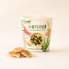노브랜드 누룽지국밥 미역국 36.9g, 1개, 36.6g