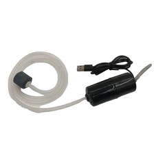 USB 靜音打氣機 魚缸 水族箱 活蝦 釣魚 增氧泵, 1個, 單孔
