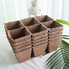 세경팜 정품 사각 지피포트 8x8, 3개