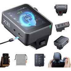 Godox X3 Pro-S X3Pro S TTL 무선 플래시 트리거 소니용 2.4인치 LCD 터치스크린 내장 2930mAh 리튬이온 배터리 2.4GHz X 시스템 3가지 프로, X3 Pro-for Sony