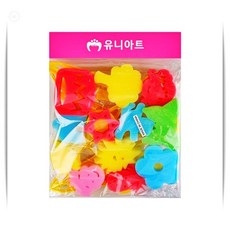 도장찍기 스펀지 믹스컬러 미술용 찍기놀이 그림 스케치 미술 도구 1개입 앤츠런