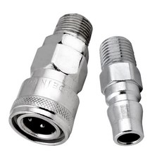 믿을수있는 국산 에어카플러 SM20 + PM20 세트 PT1/4 임팩 타카 콤프레샤부속