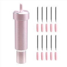 Cricut Maker 3/Maker/Explore 3/Air 2/Air/One/Venture 60 ° Deep Point 블레이드 및 하우징의 깊은 컷 블레이드