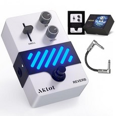 AKLOT 옥타브 일렉트릭 기타 페달: 빠른 트래킹 및 다이내믹 리스폰스 +1/-1 옥타브 및 레벨 컨트롤 미니 기타 이펙트 페달 트루 바이패스 네온 서브 시프트, Reverb