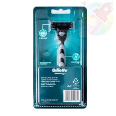 헤이지 질레트 마하3 면도기 면도날 면도 남자면도기, 1개