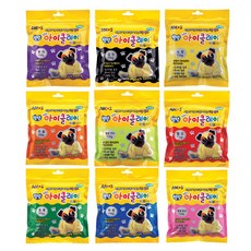 아모스 탱탱 아이클레이 110g 흰색, 3개