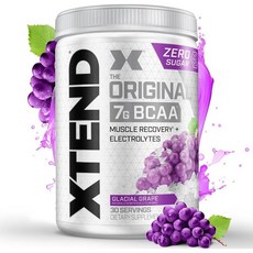 Scivation 싸이베이션 엑스텐드 오리지널 글레이셜 그레이프 BCAA, 390g, 1개