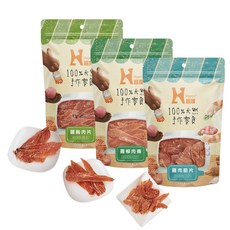 Hyper 超躍 手作零食 犬貓零食 綜合口味 多種口味一次滿足 手工製作 無添加 各年齡層犬貓適用, 1套, 300g, 雞肉脆脆(雞胸肉片+雞柳肉條+雞肉脆片)
