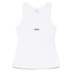 알렉산더맥퀸 로고 장식 탱크 탑