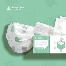 프로덕트랩 합리적인 사각 마스크 코끼리 50매입