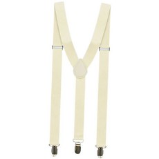 남녀공용 성인용 y형 서스펜더 멜빵 아이보리 정장서스펜더 캐주얼멜빵 클래식멜빵