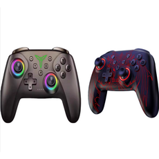 [레르콘]ZhanS NC300/NC310 유선 무선 블루투스 게임 컨트롤러 조이스틱 게임패드 PC/Switch/IOS/Android 지원, 1개, NC300 본체+투명 거치대