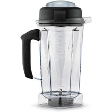 Vitamix 64oz 2公升 濕杯 高杯 - 黑色手把, 1個, 含杯體，含刀座，不含上蓋，不含攪拌棒
