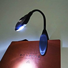 스탠드 독서등 북라이트 라이트 무선 북램프 집게형 램프 조명 독서 집게 휴대용, 본상품