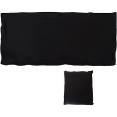 Sardoxx 블랙 DJ 파사드 스크림 부스 95인치 x 442인치 스몰 백 포함, Black