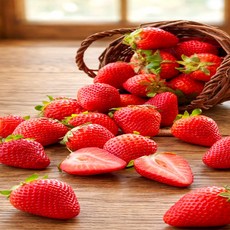 고당도 당일수확 설향딸기 산지직송, 1개, 특대과 12과/350g (2팩)