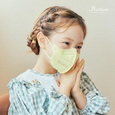 아트박스/언니에반하다 KFAD 아이코코 컬러 마스크 소형 SNML 10매, KF-AD 아이코코 비말 컬러 (3중필터), 소형L, 1개