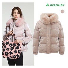 그린조이 여성 에리퍼 퀼팅 다운 점퍼