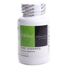 DaVinci Laboratories 鋅含片, 60顆, 1罐