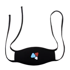 스킨스쿠버 마스크 남성 여성 다이빙 스트랩 커버 컴포트 패딩 보호 스노클링 수영 Googles 네오프렌 재사용 가능한 헤어 랩, black