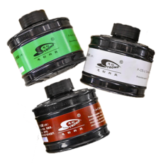 STRONG RD40大容量活性碳濾毒罐, 棕色, 1個