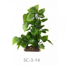 하트잎 어항 수족관 꾸미기 조화 어항장식 20404ea 1(EA)