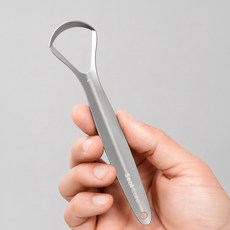 설케어 티타늄 혀클리너 와이드 37mm 휴대용 케이스, 1개, 7g