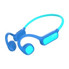開放式藍牙無線耳機立體聲氣骨傳導騎行運動跑步不入耳5.4運動款, 藍色, 如圖所示