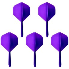 다트 플라이트 내구성 통합형 플라스틱 스크류 일체형 키트, 색상: 4. Purple, 1개