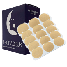 노바득 이갈이 방지 패치 턱근육 이완패치 잠잘때 수면용 사각턱, 30개