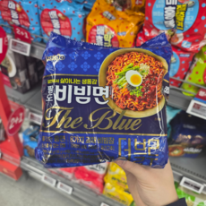 [4월신상] 팔도비빔면 더블루, 4개