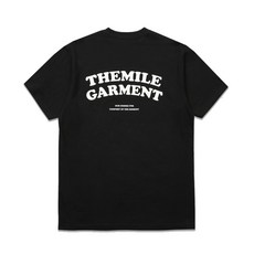 [더마일] GARMENT CREW [BLACK]