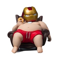 팻히어로 어벤저스 뚱보 아이언맨 피규어, 1개