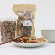 채담 발표 보리 건빵 결혼식 답례품 선물 피크닉, 130g, 1개