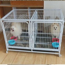 3층 전문 고양이사육장 케이지 토끼 강아지, 양문형(95x66x64 2~3층), 기본형, 1개