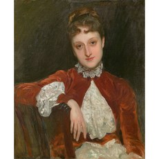 Mrs. Charles Deering (Marion Denison Whipple) 아트포스터 감성선물 서전트, 그림만(매트지), 42X50.96