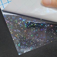A4 홀로그램 투명 필름 반짝이 폴꾸 포카꾸미기 코팅 오버레이, 상세페이지 참조, 상세페이지 참조