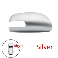 자동차 백미러 커버 캡 도요타 코롤라 알티스 E150 2007 문짝 외부 하우징 쉘, 04 Silver RH
