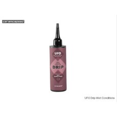 Ceramicspeed UFO Drip 鏈條蠟 100ml 單車鏈條潤滑劑 公路車/鐵人三項適用 提升效率, 1個, Wet Conditions 潮溼天候