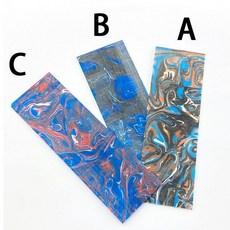 DIY刀具手柄複合材料貼片 彩色樹脂刀柄貼片料, 1個