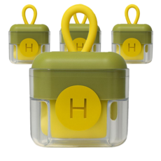 에코닷 간편 휴대 초소형 돌돌이 쓱싹큐브, 2개