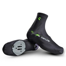 감성스터프 클릿슈즈 슈커버 미끄럼방지 자전거 신발커버 덧신, XL, 블랙