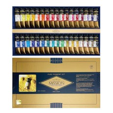 Mission 金級純色水彩 15ml 34色組 MWC-1534P