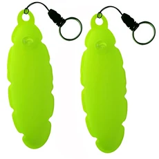 풍선 부표 키 체인 해양 학년 분할 반지 수영 서핑 보트 낚시 링, 07 Type 2 Yellow 2 PC