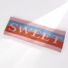 薄款戶外跑步健身吸汗運動束髮帶壓發護額頭巾髮箍潮款時尚綁捆發, SWEET粉色, 1個