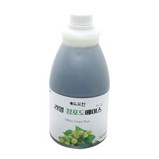 도도한 리얼 청포도베이스, 1개, 1.5L
