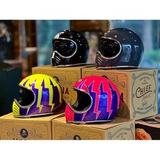 捷寶騎士部品 Chief Athena MKII 內置鏡片 小帽體 越野風格 山車帽 彩繪4款, 黑灰賽車格,XL, 1個