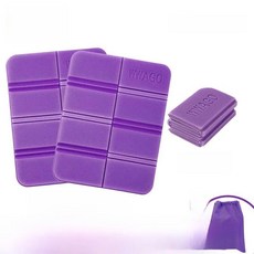 폼 캠핑 매트 휴대용 야외 시트 쿠션 방습 방수 잔디밭 야생 여행용, 17. 20 off 겹 보라색 1개 구매 시 1개 무료